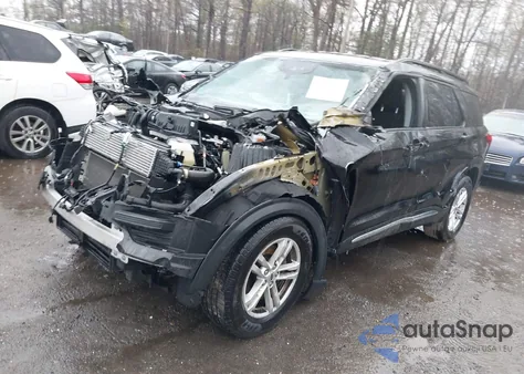 2022 Ford Explorer Xlt from USA, damaged, VIN 1FMSK8DH0NGA75888